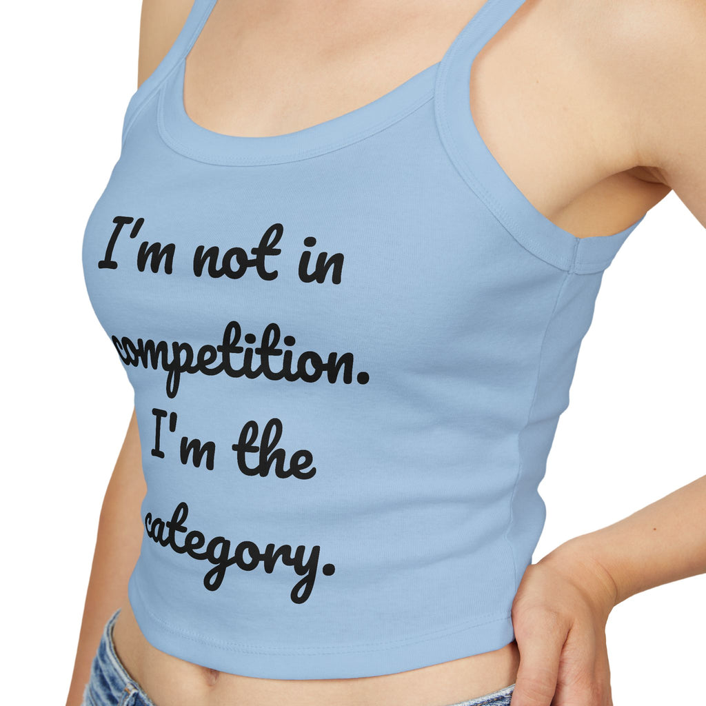 "i'm the category." Tank Top