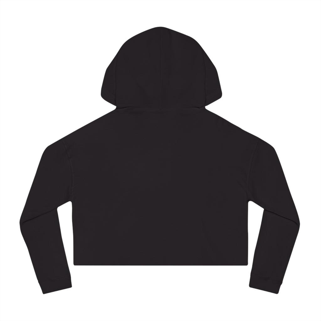 "Becoming Her." Cropped Hooded Sweatshirt