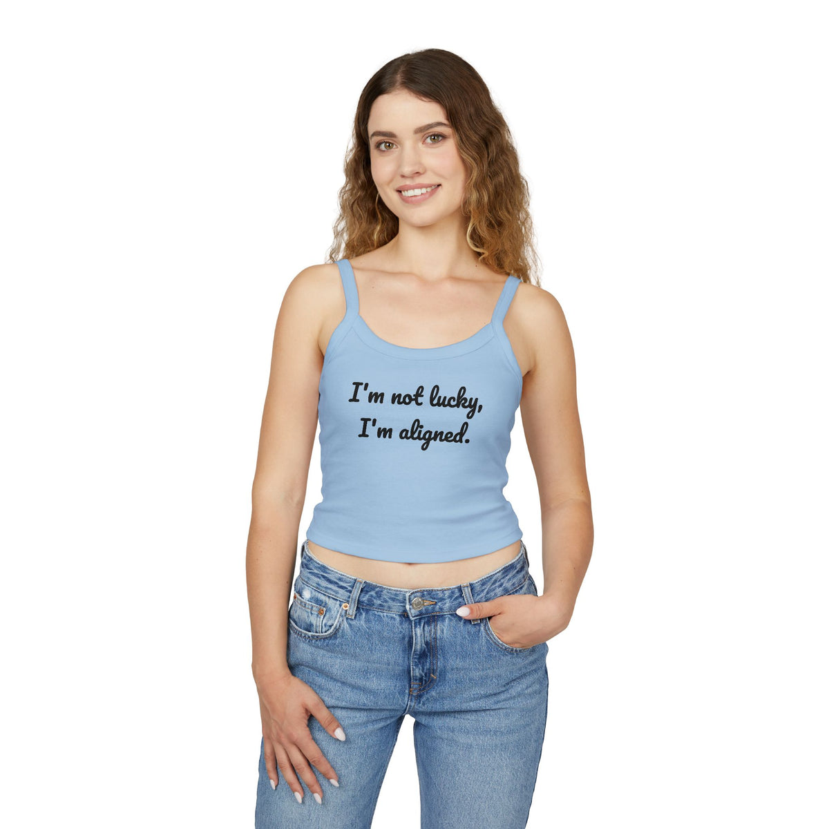 "I'm aligned," Tank Top
