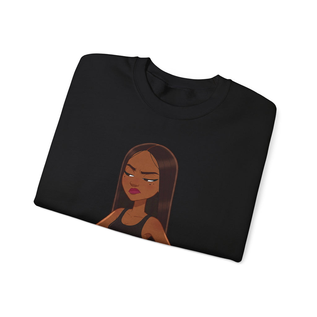 "Not Today" Graphic Crewneck Sweatshirt