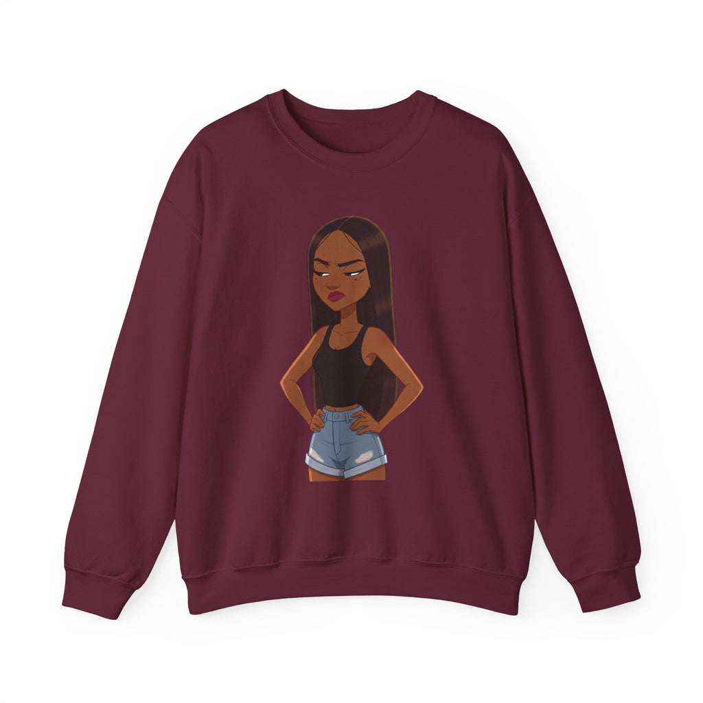 "Her Only Muse" Graphic Crewneck Sweatshirt