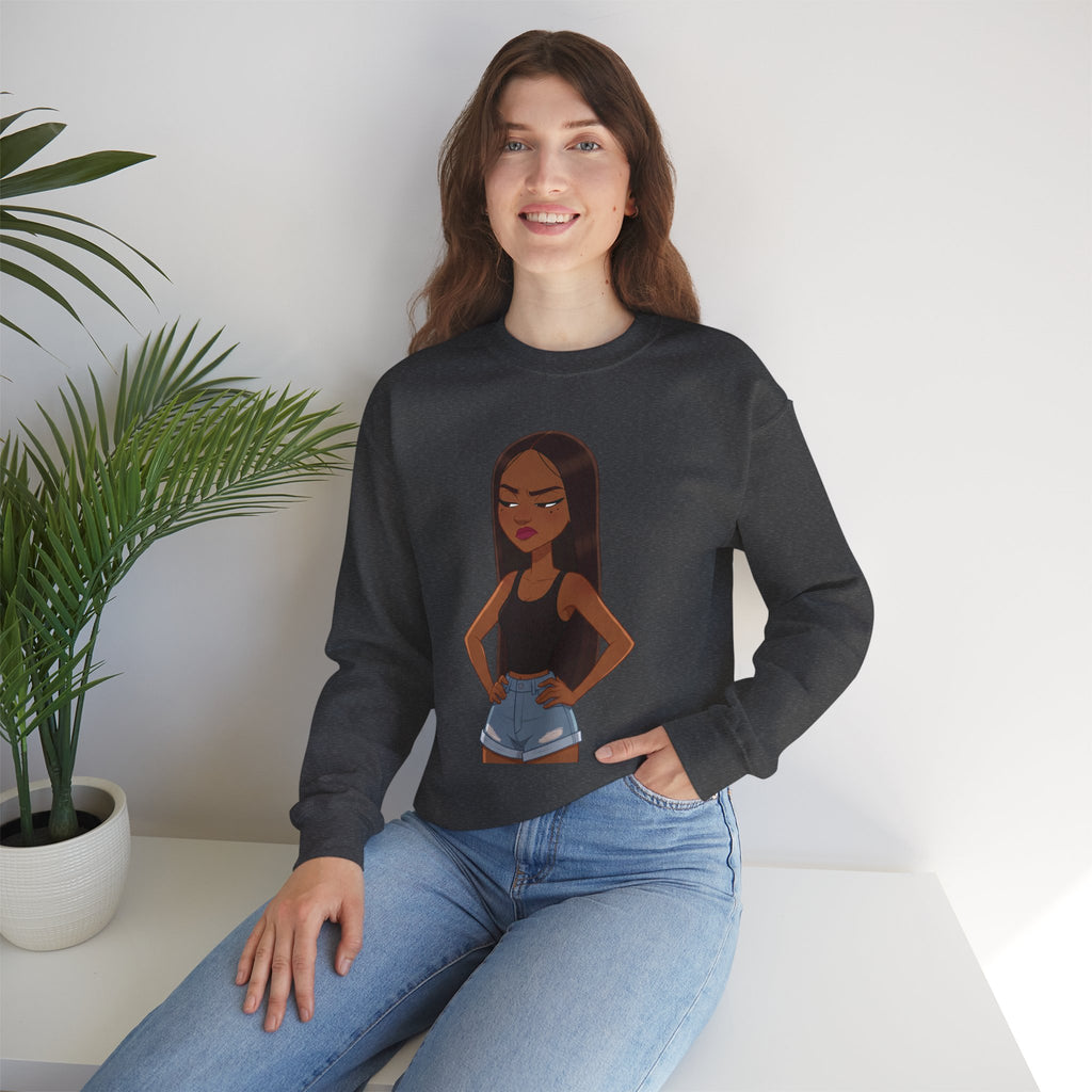 "Her Only Muse" Graphic Crewneck Sweatshirt