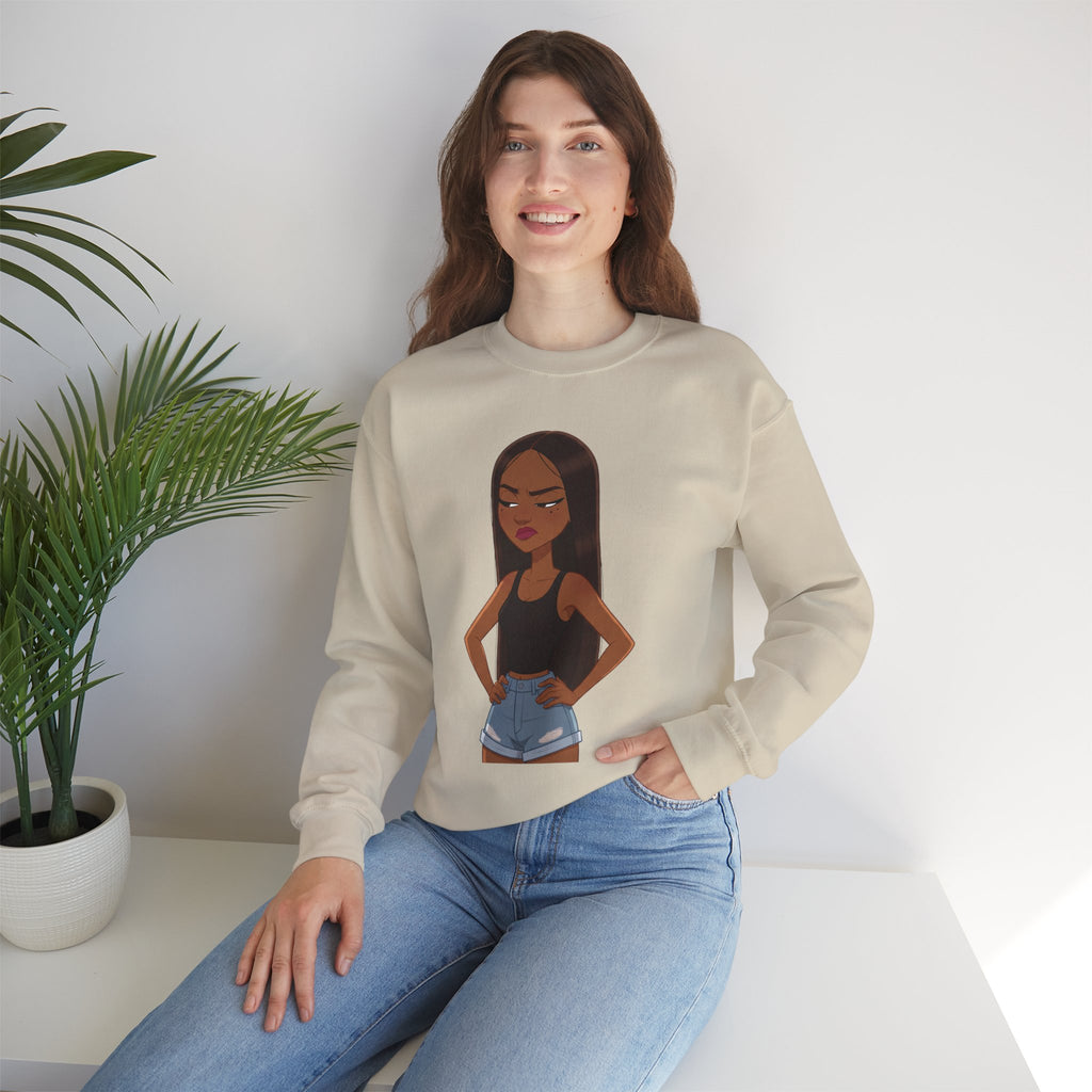 "Her Only Muse" Graphic Crewneck Sweatshirt