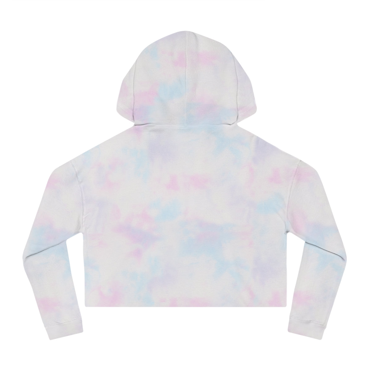 "Becoming Her." Cropped Hooded Sweatshirt
