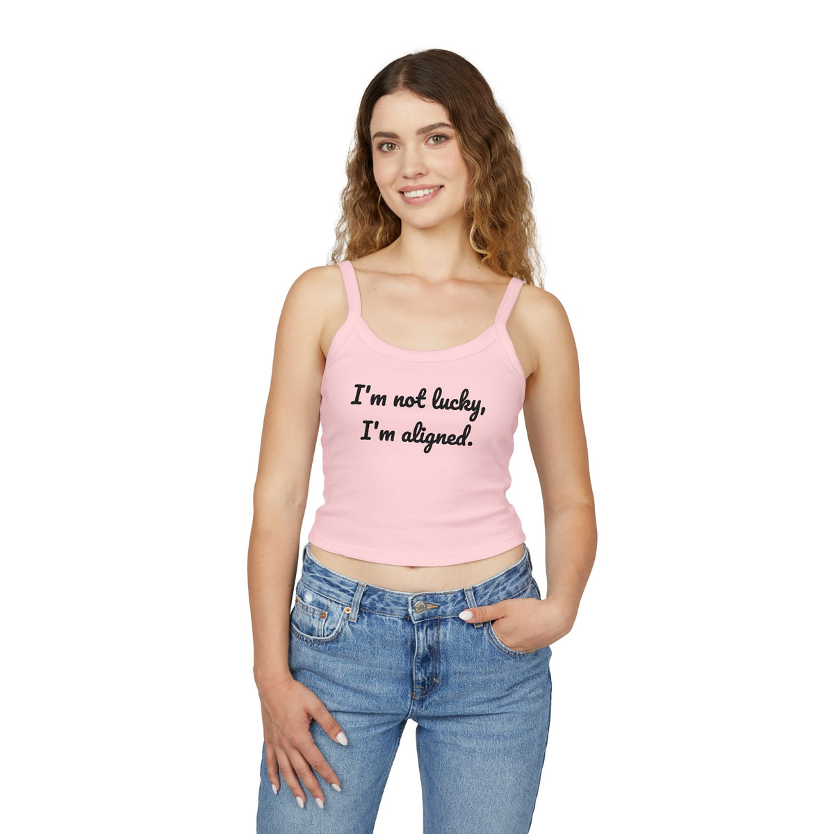 "I'm aligned," Tank Top