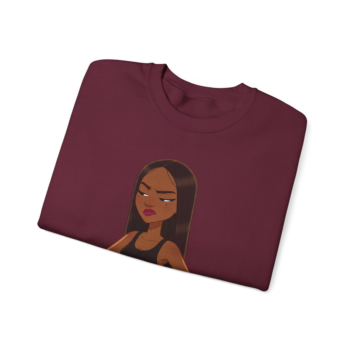 "Not Today" Graphic Crewneck Sweatshirt