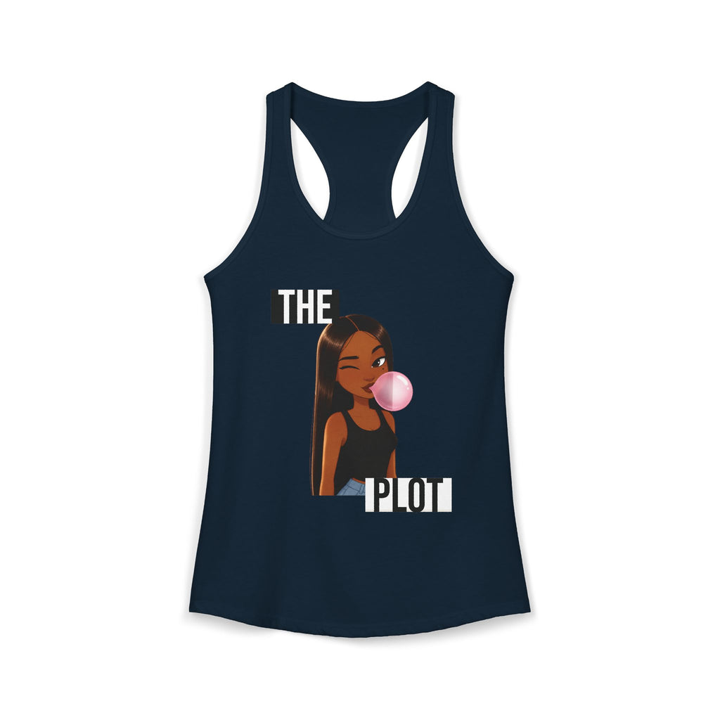 "The Plot" Women's Ideal Racerback Tank
